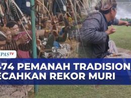 Keren! 1.474 Pemanah Jemparingan Kulon Progo Pecahkan Rekor MURI!