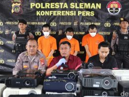 Komplotan Maling Spesialis Sekolah di Sleman Dibekuk, 15 SD-SMP Jadi Korban?
