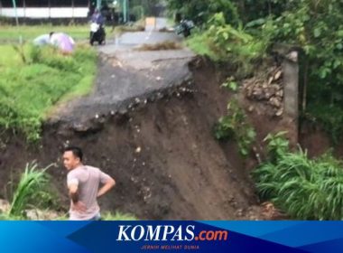 Jalan Imogiri Bantul Amblas 17 Meter: Akses 3 RT Terputus, Apa Penyebabnya?