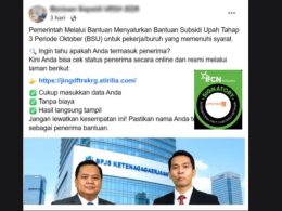Waspada Penipuan Bantuan Subsidi Upah: Kemnaker Pastikan Penyaluran BSU Sudah Dihentikan!