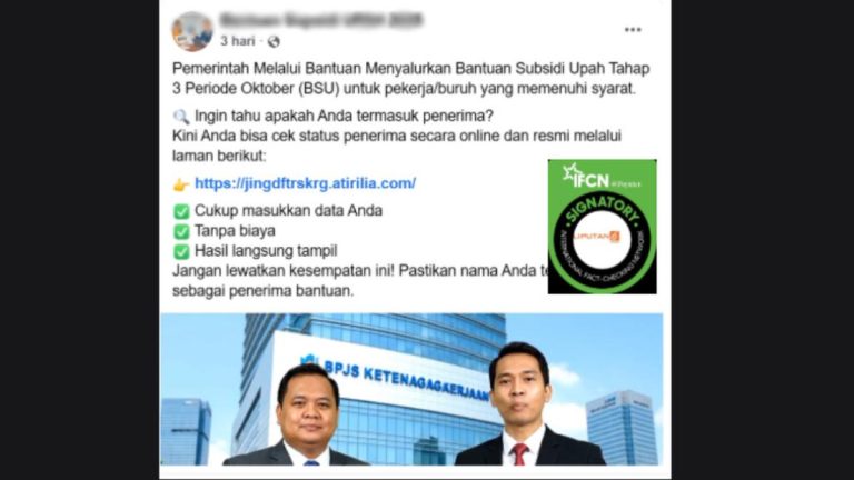 Waspada Penipuan Bantuan Subsidi Upah: Kemnaker Pastikan Penyaluran BSU Sudah Dihentikan!